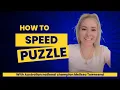 Mel s Speed Puzzling Tips for Beginners