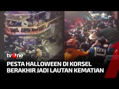 Tragedi Pesta Halloween di Itaewon Korsel, 151 Orang Dikabarkan Tewas