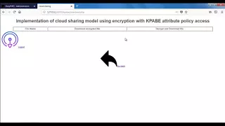 Data Sharing Model Using Encryption Cloud Computing Projects Student Projects
