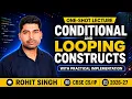 Conditional and looping constructs Class 11 CS IP ONE SHOT