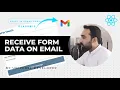 How To Make Working Contact Form in React JS React JS API