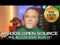 MS-DOS has been Open-Sourced We Build and Run it