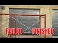 Lagu Building In Ghana | My Garage Door Installation FAILED… Then We Got It Right