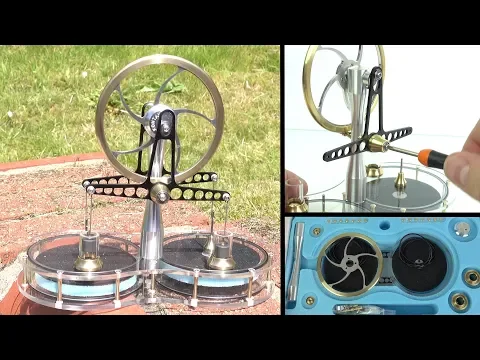 Download MP3 Assembling a Stirling Engine Kit - The engine that can be powered by a set-top box