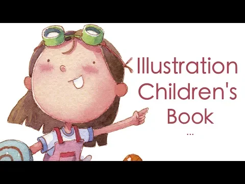 Download MP3 Illustration process for children's book - Watercolor