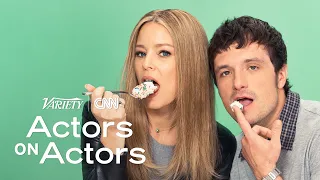 Josh Hutcherson Elizabeth Banks Actors on Actors