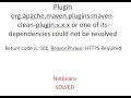 Dev Tips Java Maven project in Netbeans or one of its dependencies could not be resolved SOLVED
