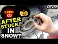 DODGE CARAVAN ABS BRAKE WARNING LIGHTS ON AFTER STUCK IN SNOW PROBLEM SOLVED