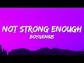 Lagu boygenius - Not Strong Enough (Lyrics)