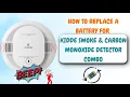 How to Replace a Battery for a Kidde Smoke and Carbon Monoxide Combo - No more beeping