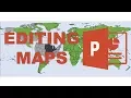 How to edit a map in powerpoint