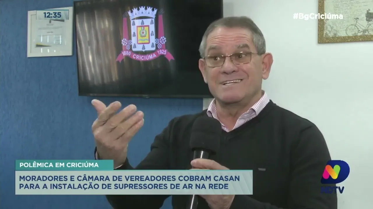 Moradores e Câmara de Vereadores cobram Casan para a instalação de supressores de ar na rede