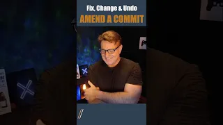 How to amend a Git commit