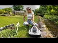 Download Lagu Risking A Robot Mower On My Riverside Garden || Yuka Mini