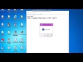 How to make a simple VBS program in notepad