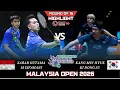 Lagu ADU TENGIL! SABAR/REZA (INA) vs KANG/KI (KOR)[MD]R16 | Malaysia Open 2026 Badminton