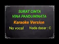 Karaoke Cinta Vina Panduwinata no vokal Nada Dasar : C