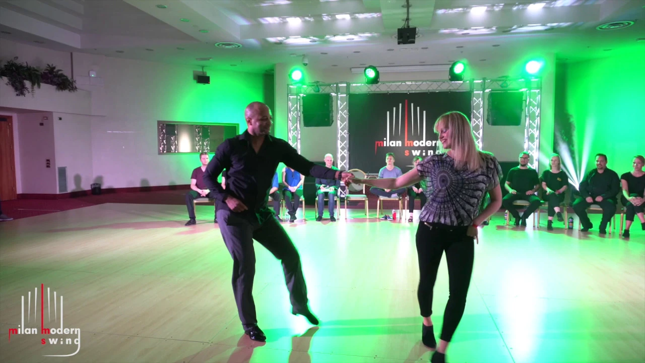 Milan Modern Swing 2019-Open Strictly Final-Manoah  Bernabela & Laura Conforti Roussel