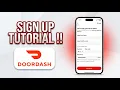 How To Sign Up For DoorDash Driver - Complete Guide