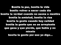 Jarabe De Palo - Bonito (Letra)