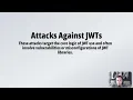JSON Web Tokens JWTs for Security Testers Vulnerabilities
