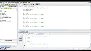 Java 004 - Math Operators and Concatenation