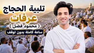 تلبية الحجاج في عرفات | ساعة كاملة بدون توقف  ( محمود فضل )