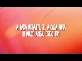 Chayanne - Sentada Aqui En Mi Alma (Letra/Lyrics)