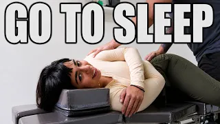 ASMR for Sleep & Stress | Chiropractor Treats Scoliosis, Tailbone & Lumbar Pain