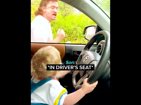 He Pulled Over His Son ❤️