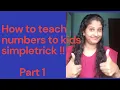 Download Lagu How to teach kids to write Numbers easily| number introduction| athira's kids world