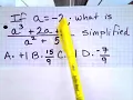 Part 1 INTRODUCTION Simplify The Expression Math G E D HiSET Sample Test Question