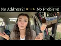 How to get MAIL and PACKAGES when you have NO ADDRESS Traveling Full Time
