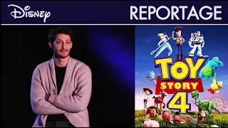 Toy Story 4 - Reportage : "Pierre Niney parle de Fourchette" VF
