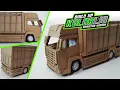 Download Lagu MEMBUAT MINIATUR TRUCK NEW BEKAJE KOLOR IJO FULL DETAIL DARI KARDUS || HANDMADE