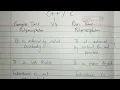 Difference between Run time Compiler and Compile time polymorphism CS Chopda Glasses