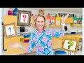 Kickstarting Kindergarten Art - 3 Fun Art Projects to Start the School Year