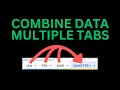 Merge Data from Tabs into One Main Tab Google Sheets