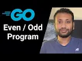 Go Bangla Tutorial 20 even-odd program