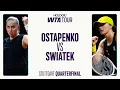 Iga Swiatek vs Jelena Ostapenko 2025 Stuttgart Quarterfinal WTA Match Highlights
