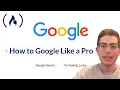 Download Lagu Google Like a Pro – All Advanced Search Operators Tutorial