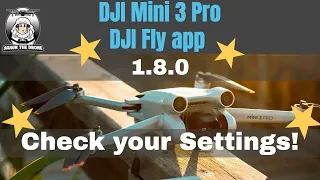DJI Mini 3 Pro DJI Mavic 3 Classic New App Update 1 8 0