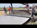 Download Lagu Incredible Modern Fastest Concrete Paving Machines. Amazing Modern Construction Equipment Technology