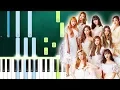 TWICE - LOVE FOOLISH (Piano Tutorial Easy) By MUSICHELP