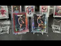 Victor Wembanyama 2023 Prizm Red Seismic Pulled in Mini Break