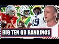 Big Ten Quarterback Rankings - Josh Pate s College Football Show