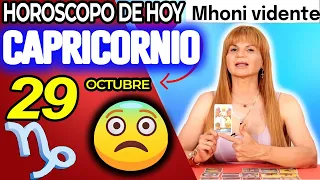 CAPRICORNIO ♑️ 🆘POTENTE E INESPERADA NOTICIA❗️😨 Horóscopo De Hoy 29 De Octubre 2026 | Mhoni Vidente