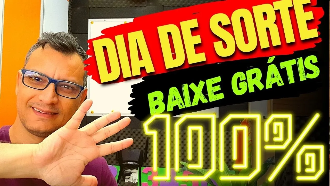 DIA DE SORTE BAIXE GRÁTIS DIA DE SORTE REDUÇÃO 18 PARA 07