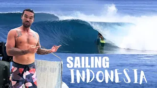 WE ANCHORED a little TOO CLOSE to this DANGEROUS SURF SPOT! –  (Episode 331)