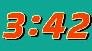 3 Minute and 42 Second Timer